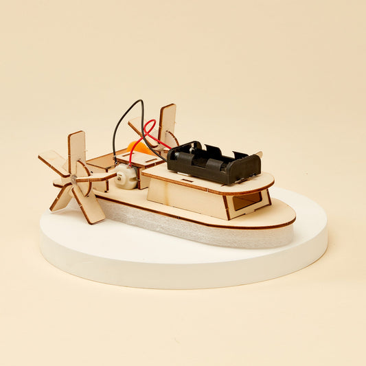 DIY Kit Build a Paddlewheel Boat