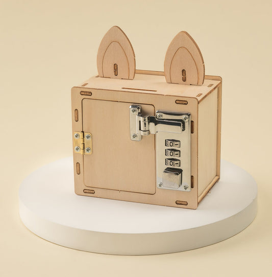 DIY Kit Combination Lock Box and Phone Holder