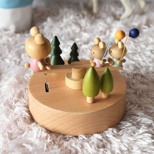 Personalized Wooden Music Box, Cartoon Music Box, Customized Music Box, Gift For Her, Unique Gift, Special Keepsake